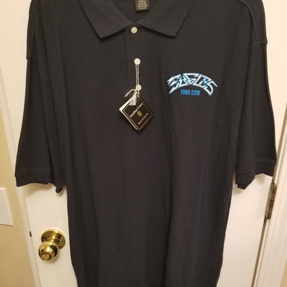 NWT, Johnathan Corey, Eagles Tour 2013 Polo Shirt